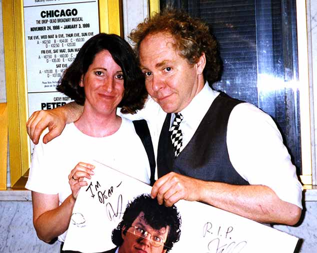 Teller and Me 1998 with poster